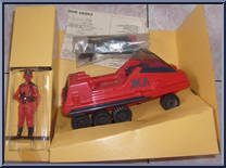 Shadowtrak with Red Vulture from Action Force - Red Shadows Accessories manufactured by Palitoy [mondocane''s Collection]