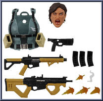 Eclipse Upgrade Gear from Action Force - Series 3 manufactured by Valaverse [Loose]