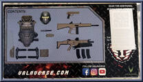 Steel Brigade Gear Pack from Action Force - Special Deployment manufactured by Valaverse [Back]