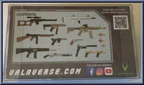 Weapons Pack Delta from Action Force - Series 2 manufactured by Valaverse [Back]