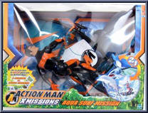 Aqua Surf Mission from Action Man - X-Missions manufactured by Hasbro [Front]