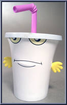 Meatwad / Master Shake / Frylock / Quadlaser from Adult Swim - Exclusives manufactured by Palisades [Master Shake]