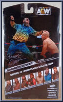 Brandon Cutler (Rare) from AEW - Unmatched - Series 10 manufactured by Jazwares [Back]
