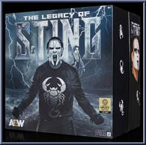Legacy of Sting 3-Pack from AEW - Unmatched - Exclusives manufactured by Jazwares [Front]
