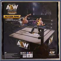 Action Ring from AEW - Unrivaled - Accessories manufactured by Jazwares [Back]