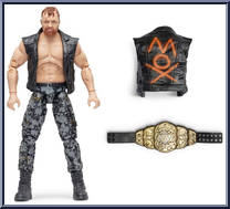 Jon Moxley (Black Vest) from AEW - Unrivaled - Series  2 manufactured by Jazwares [Loose]