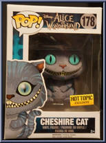 Cheshire Cat (Flocked) from Alice in Wonderland - Pop! Vinyl Figures manufactured by Funko [Front]
