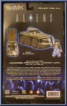 Battle-Damaged Armored Personnel Carrier (APC) from Alien - Minimates - Sets manufactured by Diamond Select [Back]