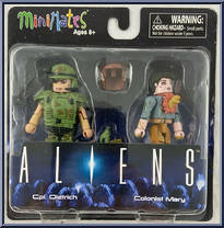 Cpl. Dietrich / Colonist Mary from Alien - Minimates - Wave 1 manufactured by Diamond Select [Front]