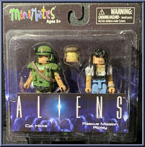 Cpl. Hicks / Rescue Mission Ripley from Alien - Minimates - Wave 1 manufactured by Diamond Select [Front]