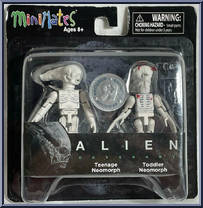 Teenage Neomorph / Toddler Neomorph from Alien - Minimates - Covenant manufactured by Diamond Select [Front]