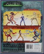 Battle Scarred Alien from Alien Resurrection - Basic Series manufactured by Kenner [Back]
