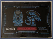 Alien vs Predator (Glow in the Dark) from Alien - Basic Series manufactured by Titan Merchandise [Back]