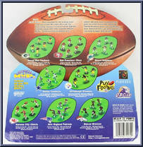San Francisco 49ers from All-Star MVPs - Football manufactured by Galoob [Back]