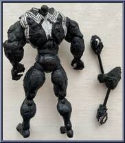 Venom (Symbiote Blast) from Amazing Spider-Man - Series 1 manufactured by Toy Biz [Loose]