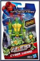 Cyber Lizard from Amazing Spider-Man - Flip and Attack manufactured by Hasbro [Front]