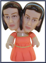 Bette & Dot (Peach Dress) Action Figure