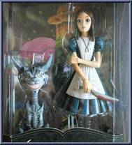 Alice (Large Eyes) & Chesire Cat from American McGee's Alice - Series 1 manufactured by Milo's Workshop [Front]