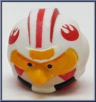 Luke Skywalker Bird from Angry Birds: Star Wars - Telepods - Series 1 manufactured by Hasbro [Loose]
