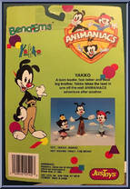 Wakko from Animaniacs - Bend-Ems manufactured by Just Toys [Back]