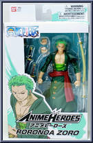 Roronoa Zoro from Anime Heroes - One Piece manufactured by Bandai [Front]