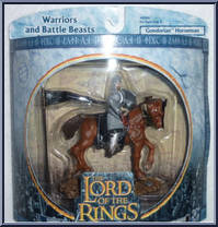 Gondorian Horseman (#2 Walking) from Armies of Middle Earth - Warriors and Battle Beasts - Wave 6 manufactured by Play Along [Front]