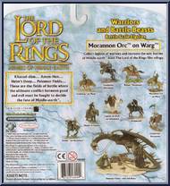 Morannon Orc on Warg (#2 Blonde Hair) from Armies of Middle Earth - Warriors and Battle Beasts - Wave 7 manufactured by Play Along [Back]