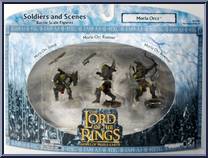 Moria Orcs from Armies of Middle Earth - Soldiers and Scenes - Wave 1 manufactured by Play Along [Front]