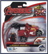 Thor & Iron Man from Avengers - Age of Ultron - 2.5" Vehicle Packs manufactured by Hasbro [Front]