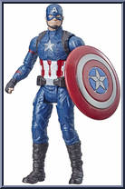 Captain America (Blue Suit) from Avengers - Endgame - Basic Series manufactured by Hasbro [Loose]