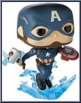 Captain America (Flying) (Mjolnir) Action Figure