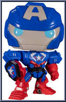 Captain America (10" Scale) from Avengers - Avengers MechStrike Pop! manufactured by Funko [Loose]