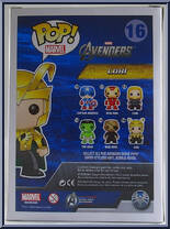 Loki from Avengers - Avengers Pop! manufactured by Funko [Back]