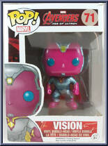 Vision (Metallic) from Avengers - Avengers Age of Ultron Pop! manufactured by Funko [Front]