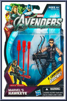 Marvel's Hawkeye (3 Launching Arrows) Action Figure
