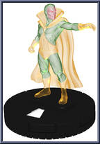 Vision (Phasing) from Avengers - HeroClix - Avengers / Defenders War manufactured by WizKids [Loose]