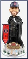 Boston Red Sox (JD Martinez Game Of Thrones Night's Watch) from Baseball - Player Bobbles manufactured by Foco [Loose]
