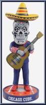 Chicago Cubs (Day Of The Dead) from Baseball - Player Bobbles manufactured by Foco [Loose]