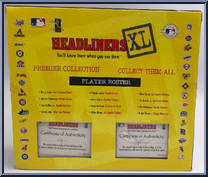 Ken Griffey Jr. / Mark McGwire from Baseball Headliners - 1998 Season - XL manufactured by Corinthian [Back]