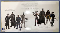 Joker, Harley Quinn, Batman & The Scarecrow from Batman - Arkham Asylum - Box Sets - Video Game manufactured by DC Direct [Back]