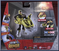 Batman (Battle Claw) from Batman Brave & The Bold - Total Armor - Deluxe manufactured by Mattel [Back]