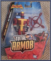 Red Tornado (Cyclone Shooter) from Batman Brave & The Bold - Total Armor manufactured by Mattel [Front]