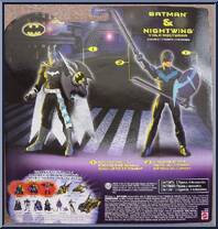 Batman & Nightwing from Batman - Comics - 2-Packs manufactured by Mattel [Back]
