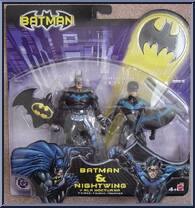 Batman & Nightwing from Batman - Comics - 2-Packs manufactured by Mattel [Front]