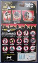 Batman (Bomb Control) from Batman - Crime Squad - Series 2 manufactured by Kenner [Back]
