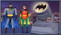 Batman & Robin with Bat-Signal Action Figure