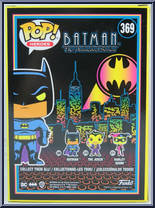Batman (Black Light Glow) from Batman - Batman Animated Series Pop! manufactured by Funko [Back]