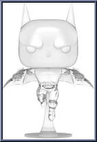 Batman (Clear) from Batman - Batman Beyond Pop! manufactured by Funko [Loose]