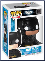 Batman (Black Suit) from Batman - Dark Knight Rises Pop! manufactured by Funko [Front]