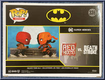 Red Hood vs. Deathstroke (Comic Moments) from Batman - Batman Pop! manufactured by Funko [Back]